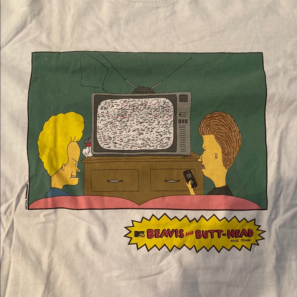 Beavis and Butt-Head Graphic Tee MTV